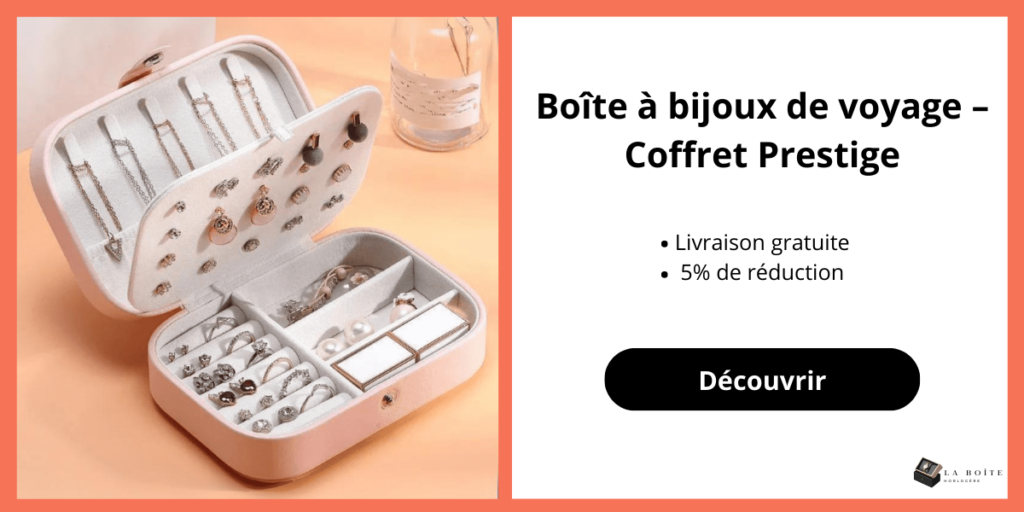 Bannière Boîte à bijoux de voyage – Coffret Prestige