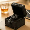 Boîte à montre 1 emplacement en métal – Écrin Unique