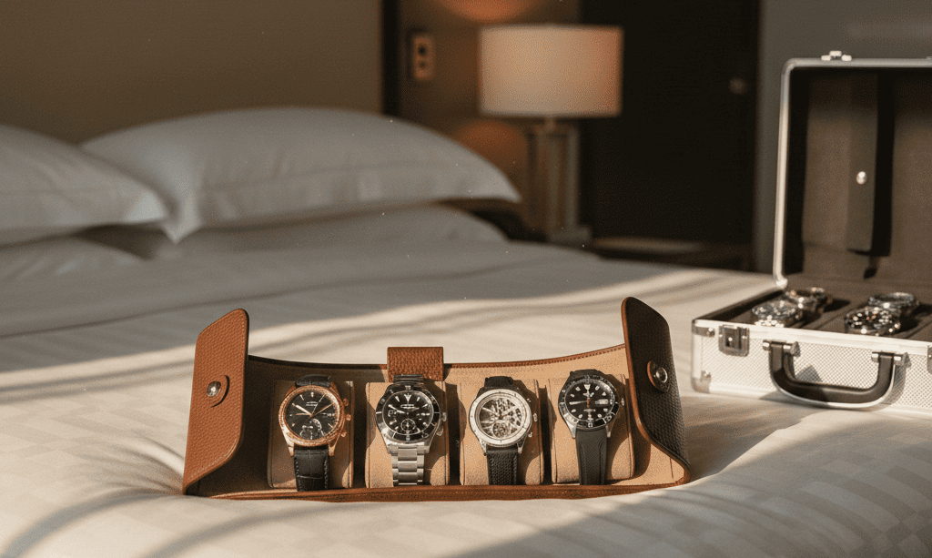 Marmotte ou valise - quel écrin choisir pour voyager avec ses montres ?