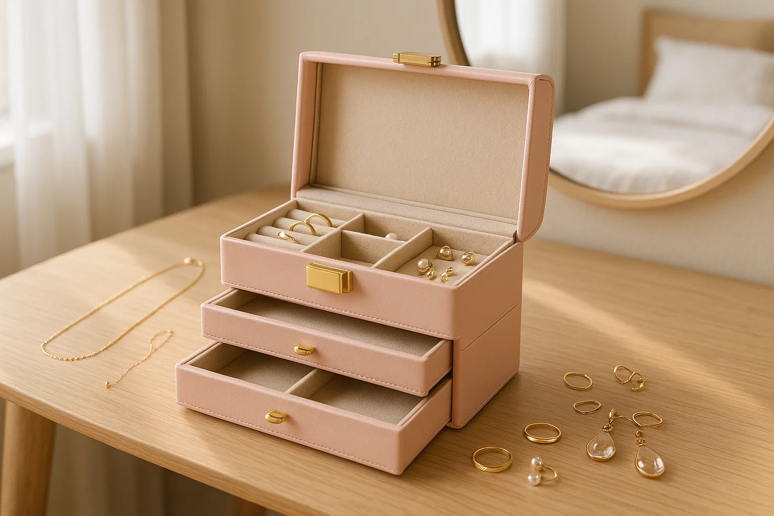 Comment organiser ses bijoux pour gagner du temps chaque matin