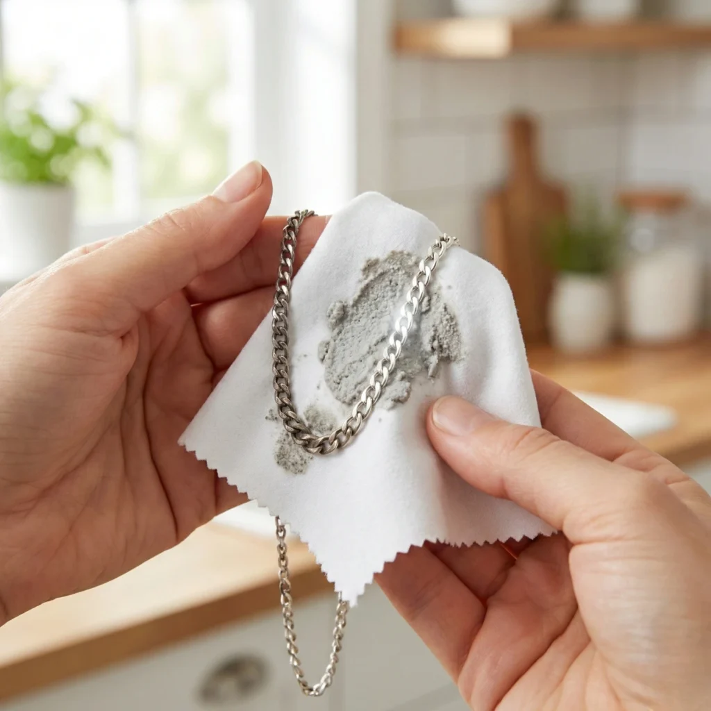 Argent noirci nettoyage - Les méthodes de grand-mère qui fonctionnent