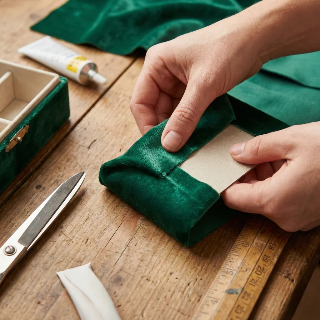 Rénover boite a bijoux demande de la patience