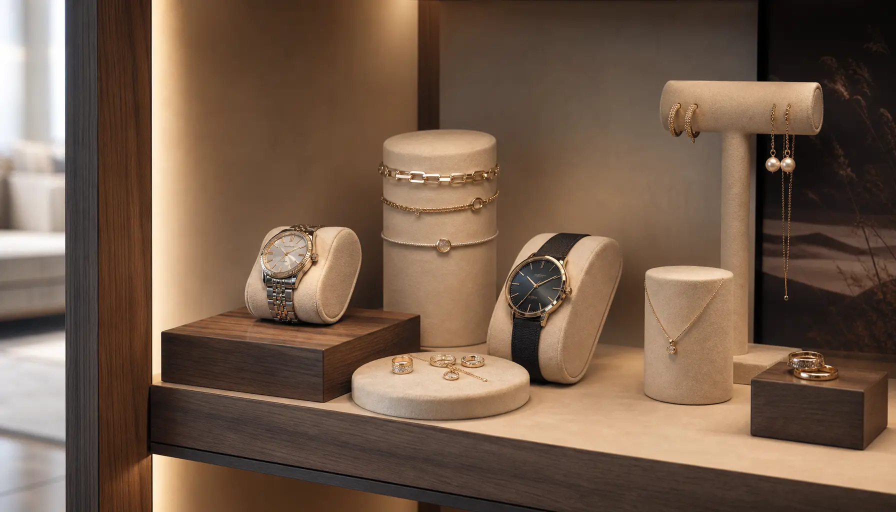 Éclairage pour bijoux et montres : créer une exposition élégante - La Boîte Horlogère