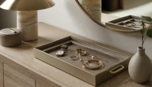 Vide-poche pour bijoux : créer une zone de dépose élégante - La Boîte Horlogère