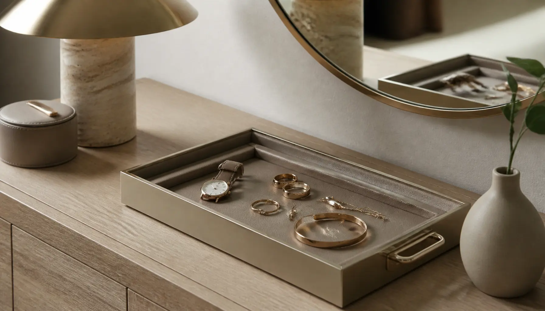 Vide-poche pour bijoux : créer une zone de dépose élégante - La Boîte Horlogère