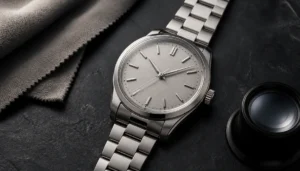 Polir une montre sans l’abîmer : les bonnes méthodes - La Boîte Horlogère